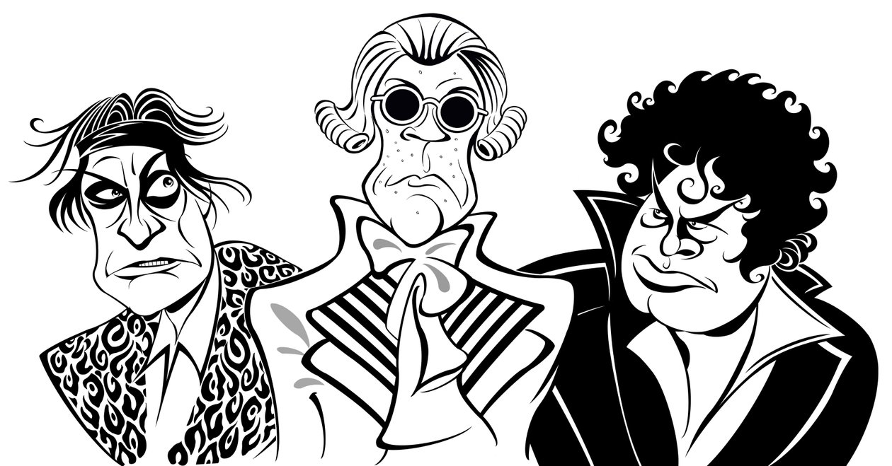 Trio dos líderes revolucionários franceses, 2019 de Neale Osborne