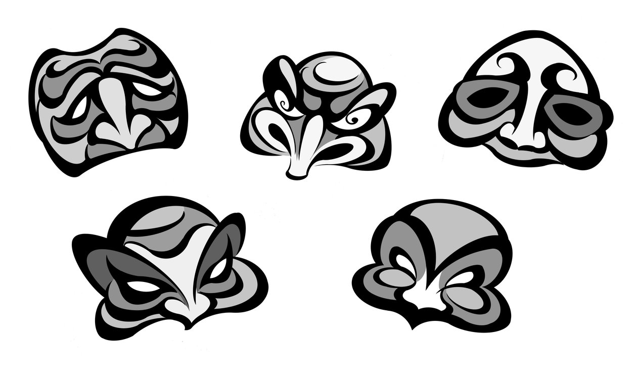 Máscaras da Commedia dell