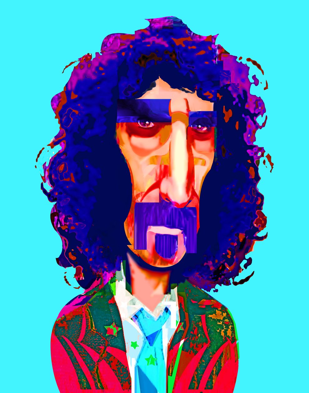 Frank Zappa, 2021 (digital) de Neale Osborne