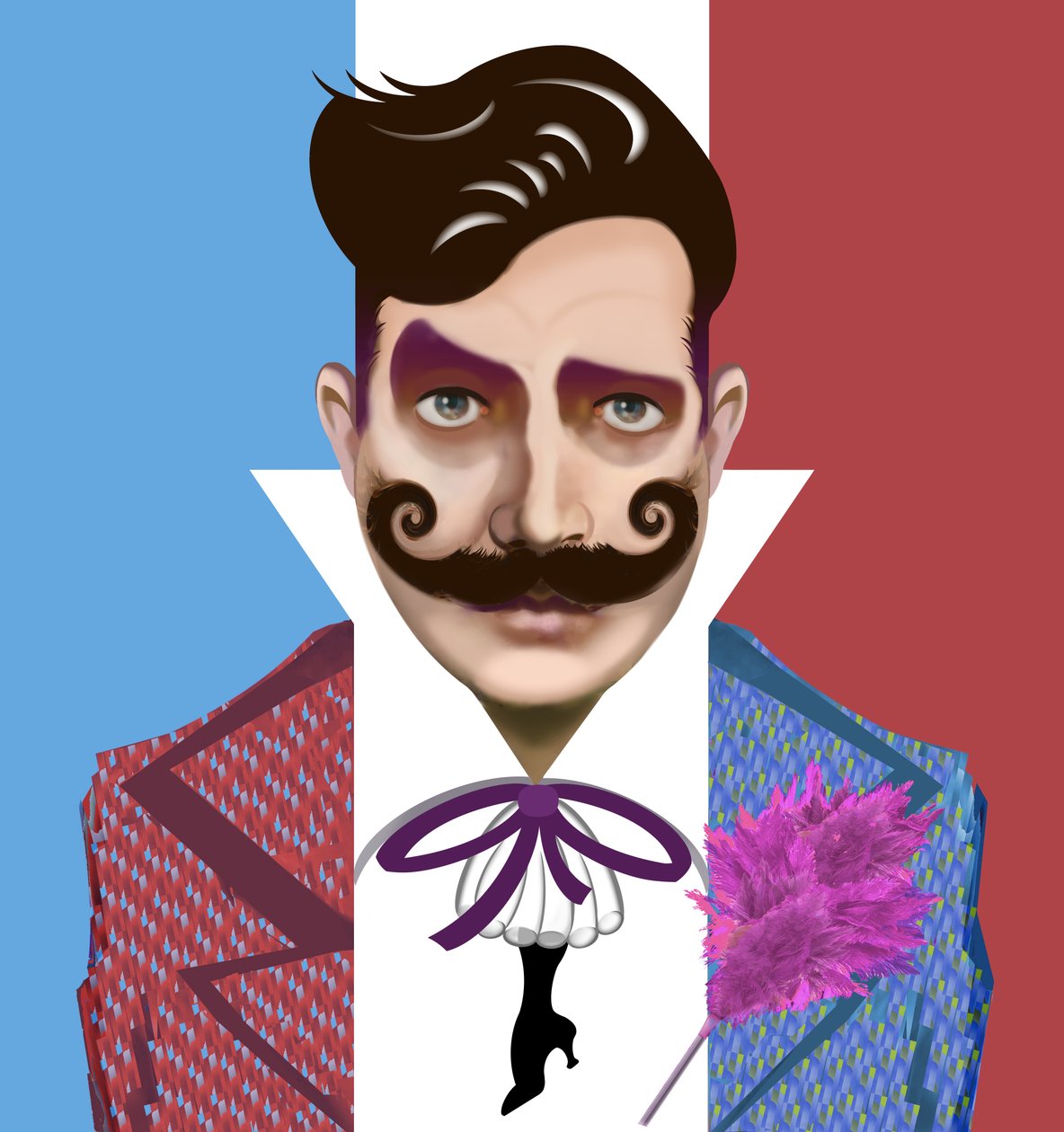 Georges Feydeau, 2021 (digital) de Neale Osborne