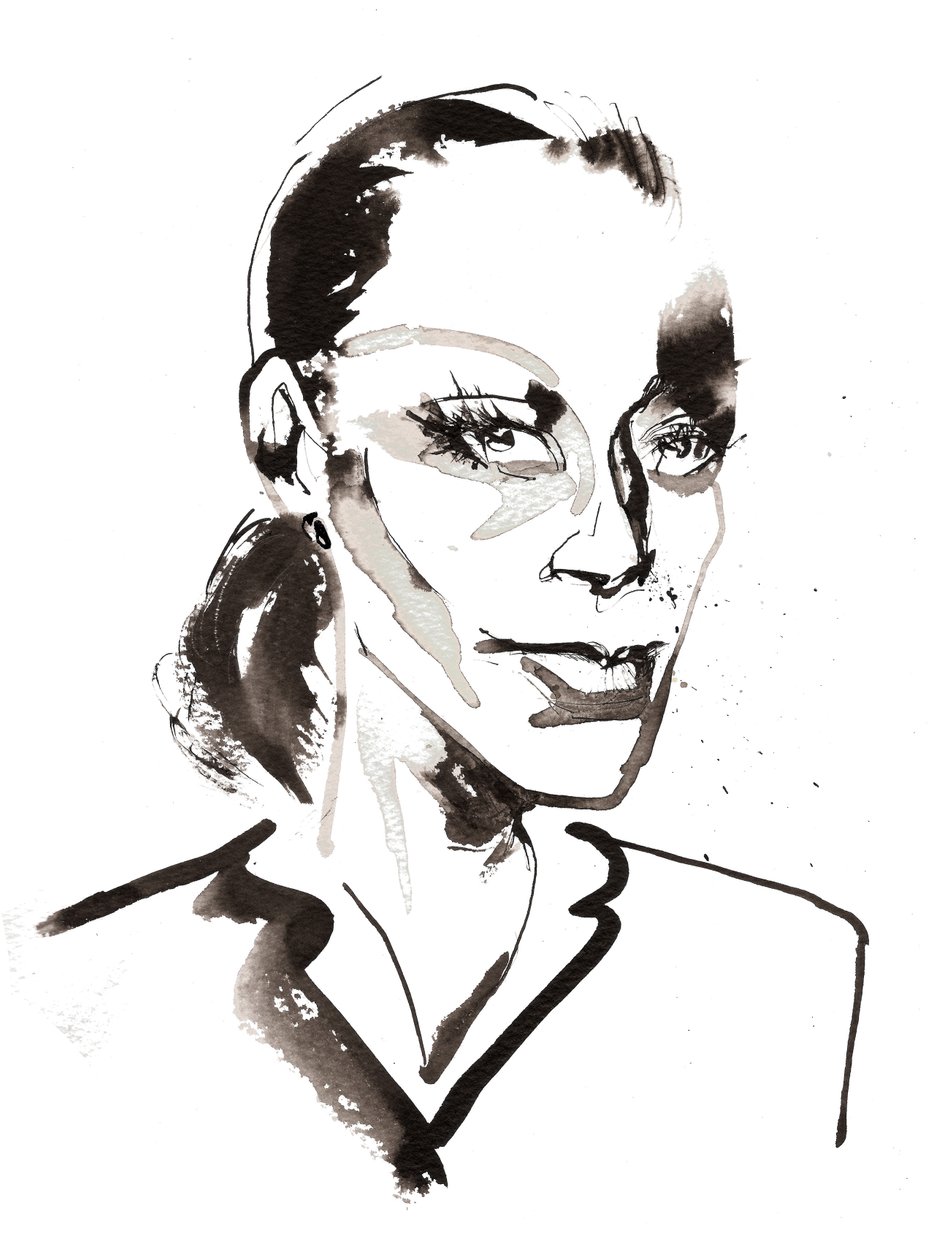 Ingrid Thulin, 2025 (tinta) de Neale Osborne
