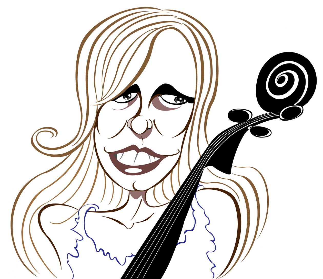 Jacqueline du Pré, 2019 (digital) de Neale Osborne