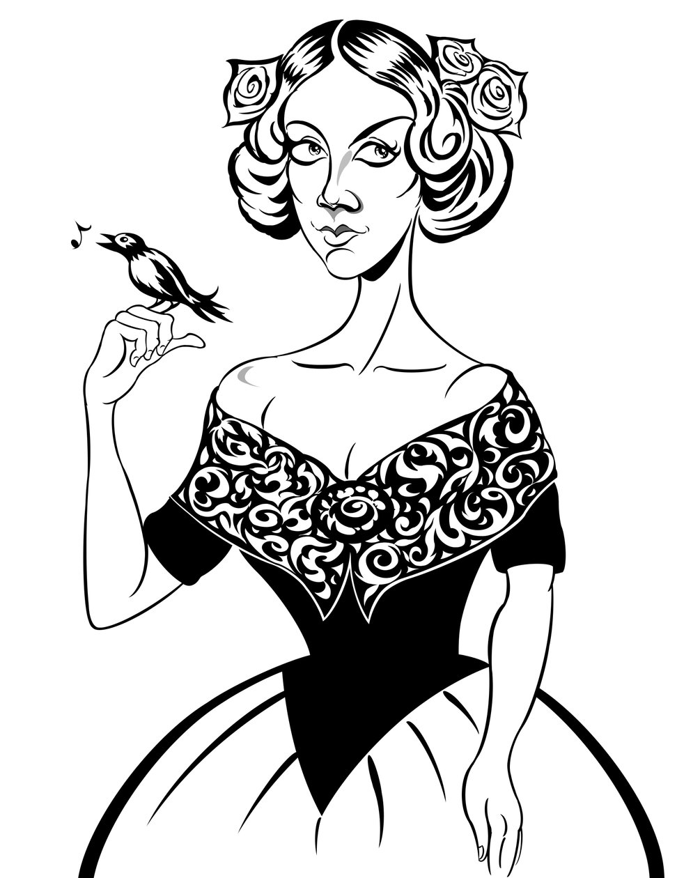 Jenny Lind, 2019 (digital) de Neale Osborne