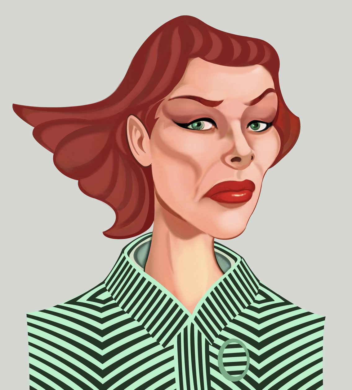Katharine Hepburn, 2021 (digital) de Neale Osborne