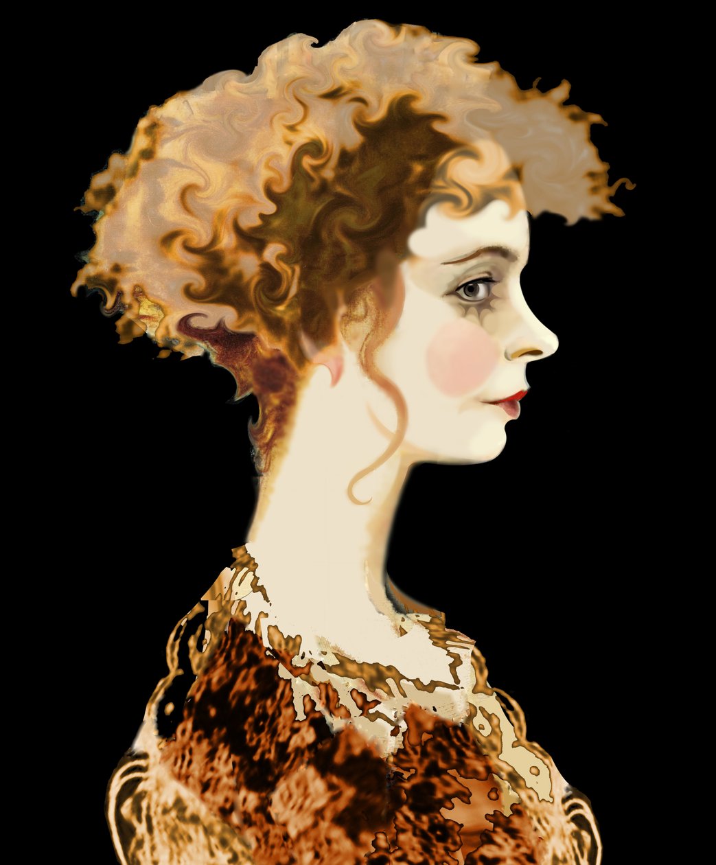 Lillian Gish, 2022 (digital) de Neale Osborne