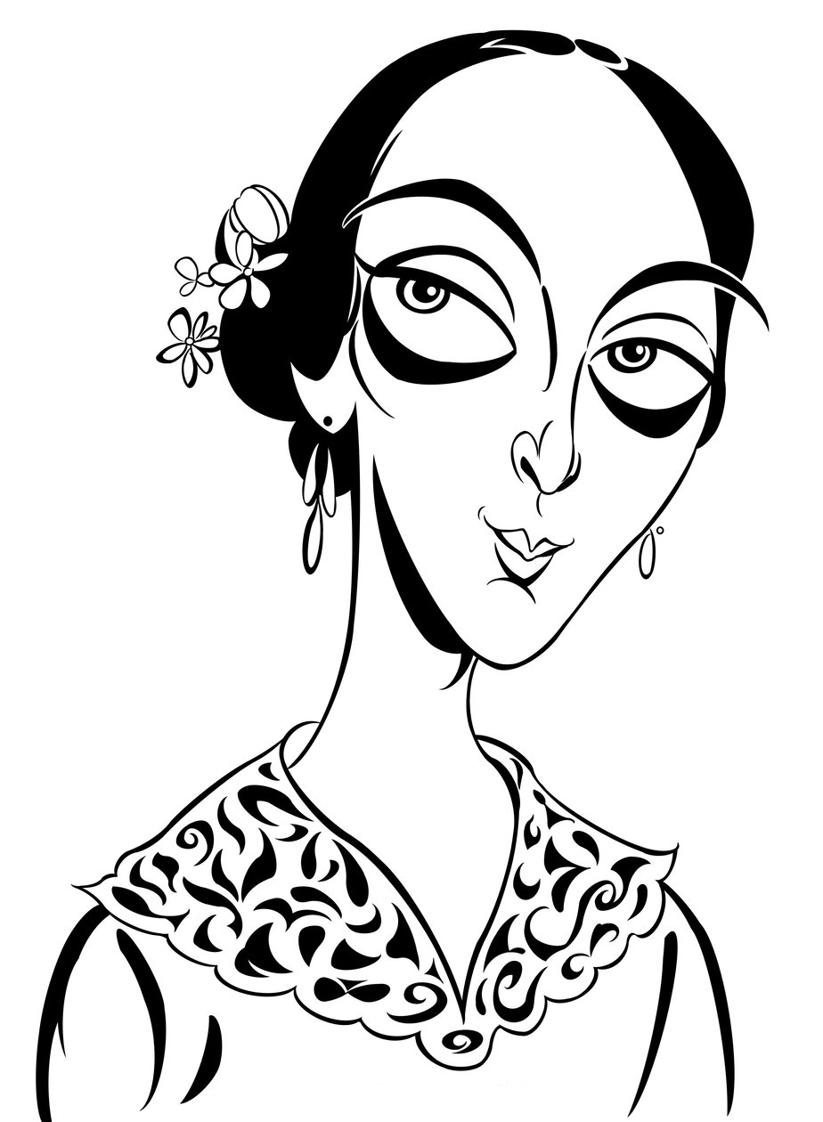 Pauline Viardot, 2019 (digital) de Neale Osborne