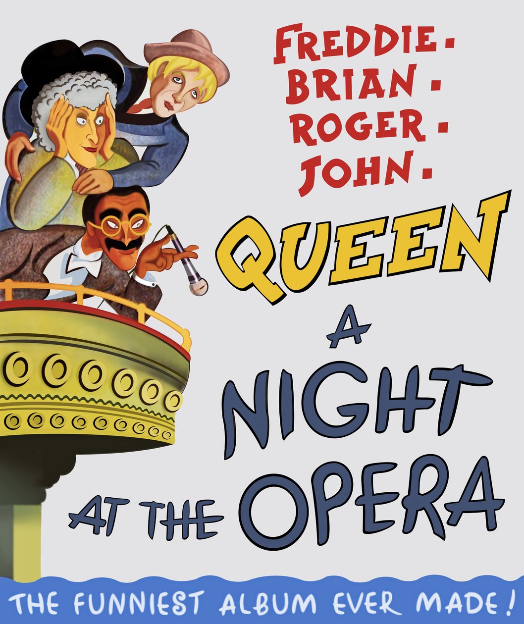 Rainha: Uma Noite na Ópera (poster) de Neale Osborne