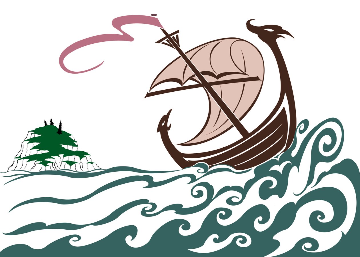 Storybook Ship, 2022 (digital) de Neale Osborne