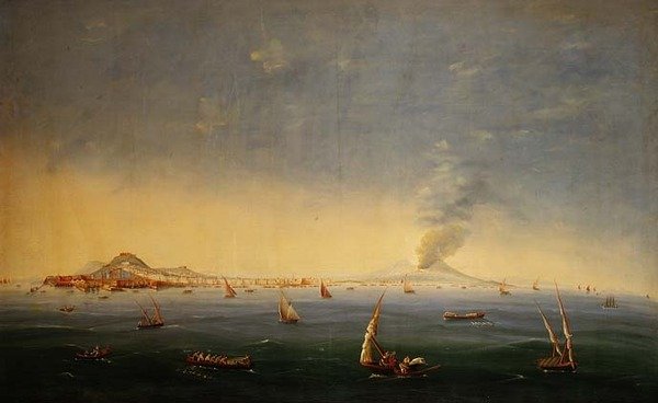 O Porto de Nápoles de Neapolitan School