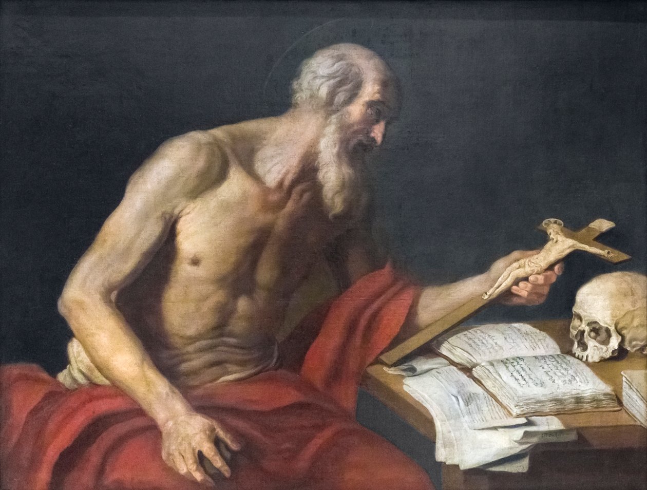 A Penitência de São Jerónimo de Neapolitan School