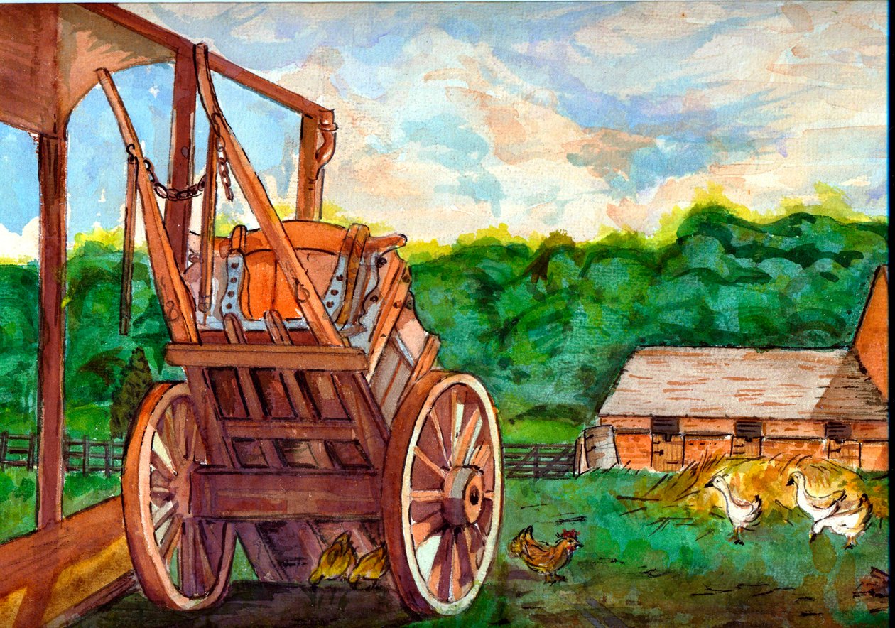 Fazenda Wooldridge, Priorado (wc on paper) de Nell Hill