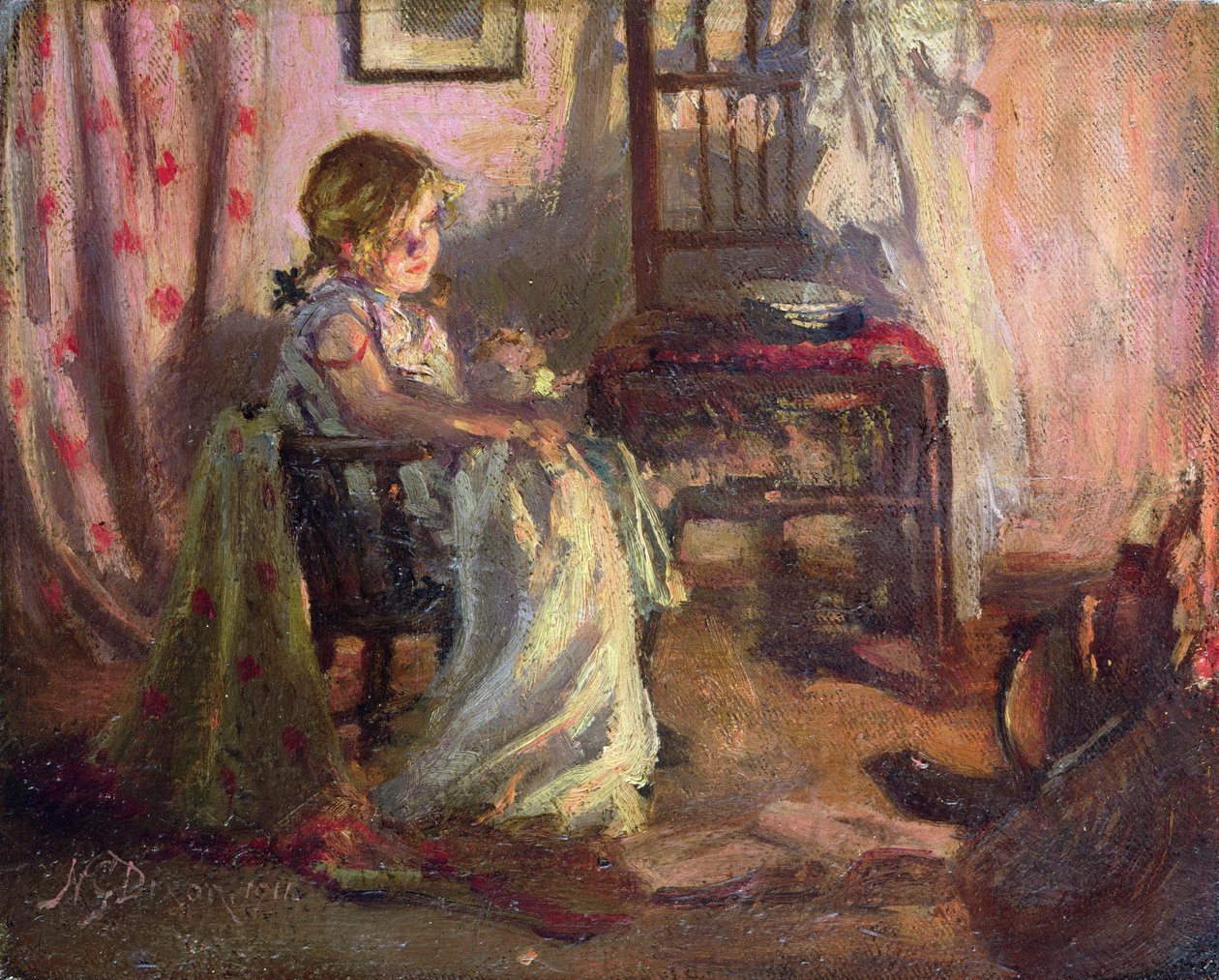 À beira do fogo de Nellie Gertrude Dixon