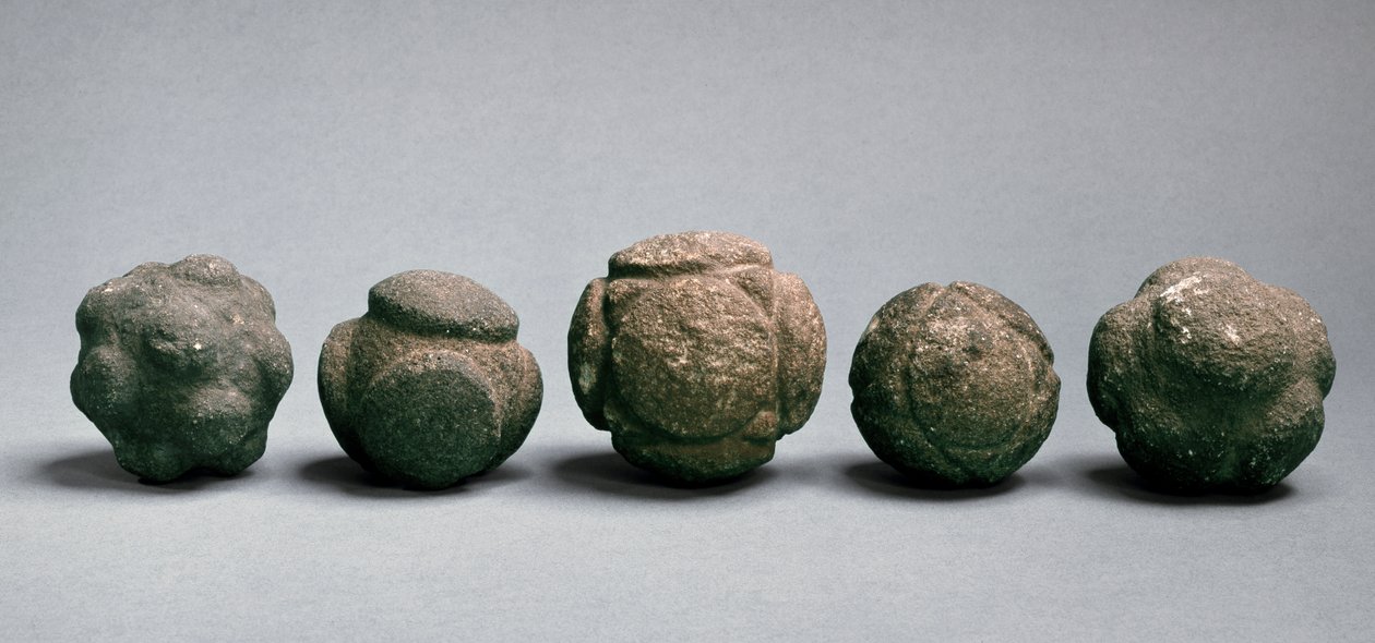 Bolas esculpidas, Escócia, Neolítico tardio, c.3750-2000 aC de Neolithic