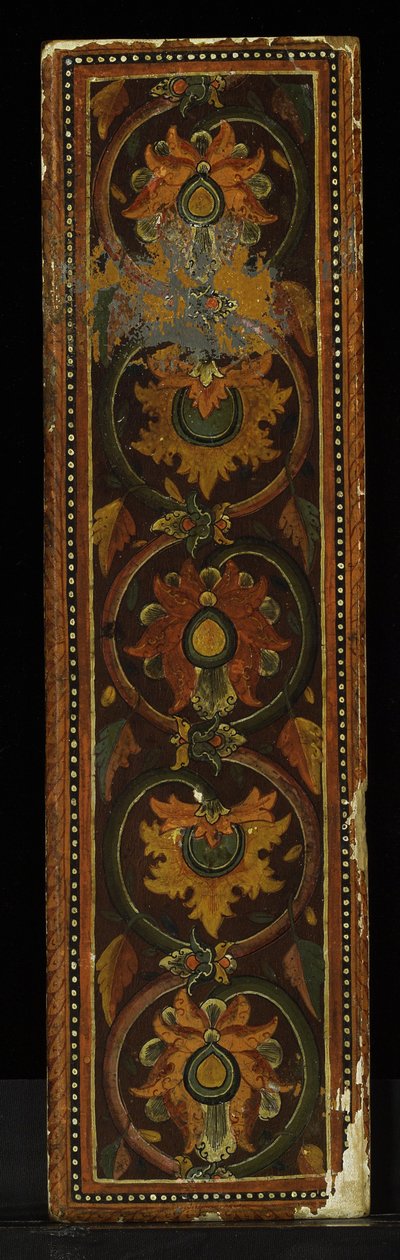 Capa de livro de um manuscrito de um texto teatral (wc na madeira) de Nepalese School