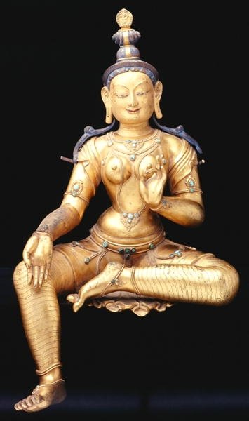 Figura de Tara de Nepalese School