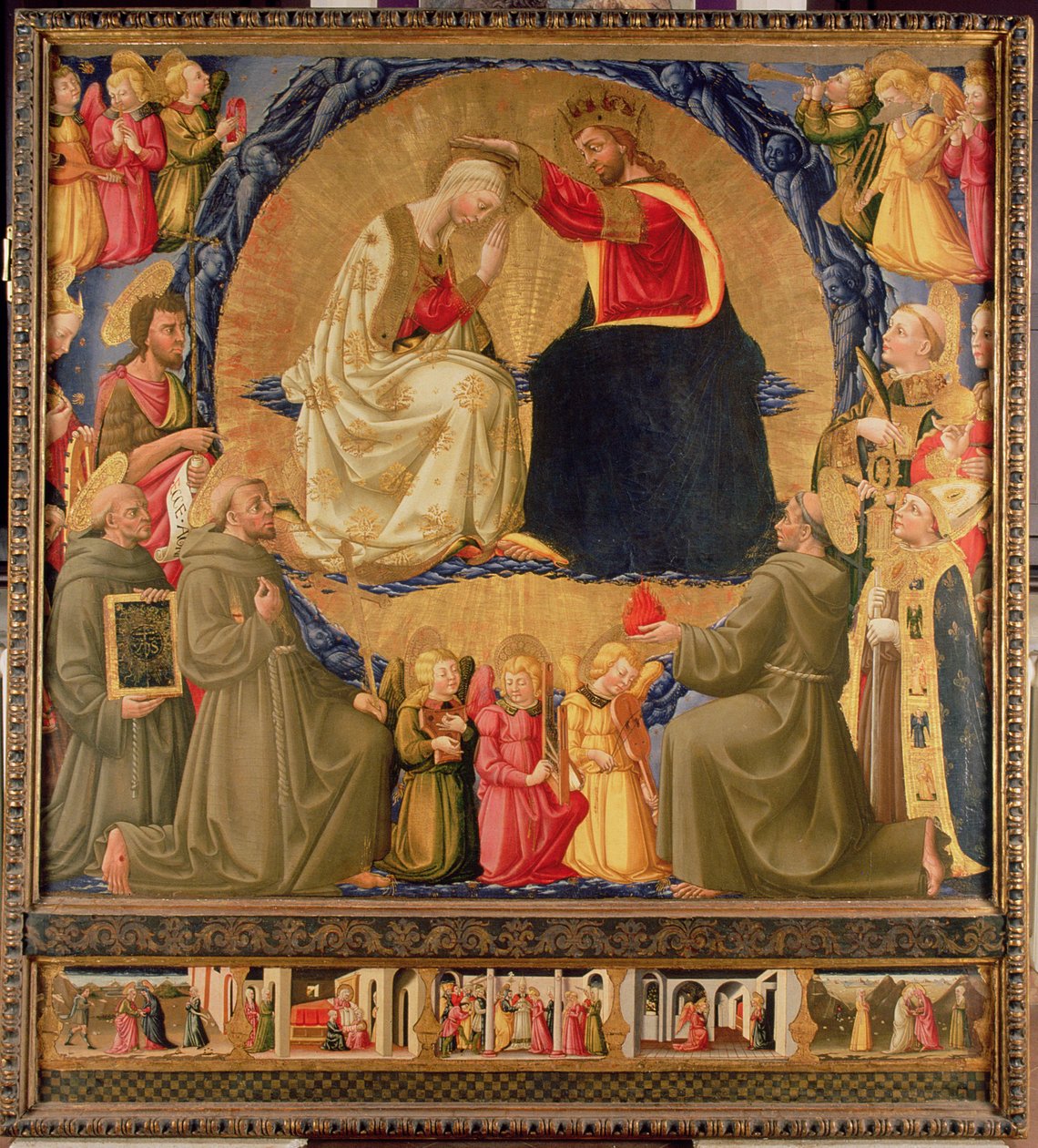 Coroação da Virgem de Neri di Bicci