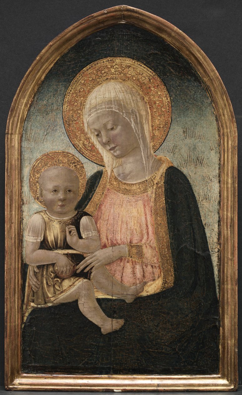 Virgem e Criança, c. 1460. de Neri de Bicci
