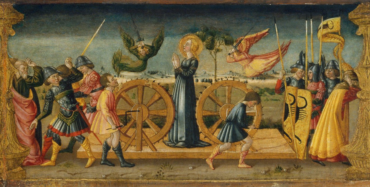 O martírio de Santa Catarina de Neri di Bicci