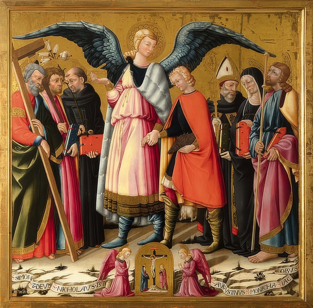 Tobias e o anjo de Neri di Bicci