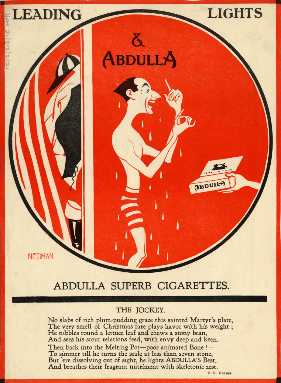 Cigarros Abdulla, 1920 de Nerman