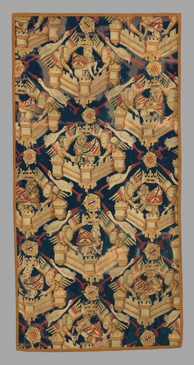 Composição heráldica, South Netherlandish, c.1350-75 de Netherlandish School