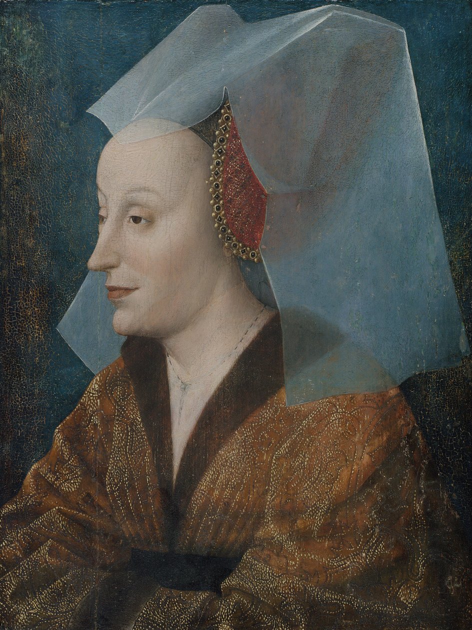 Retrato de uma nobre, c.1450 de Netherlandish School