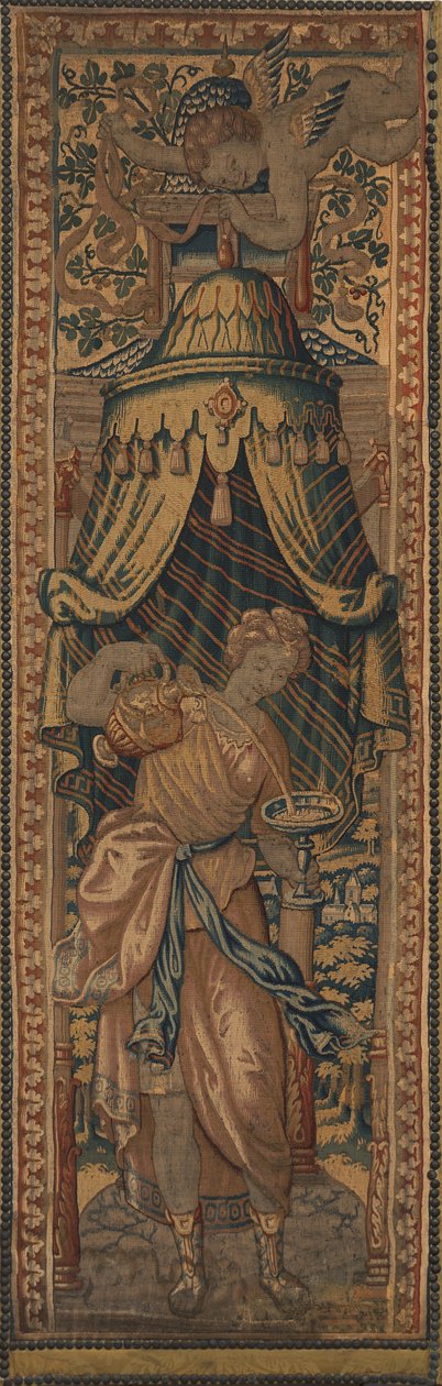 As Quatro Virtudes Cardeais: Temperança de Netherlandish 16th Century