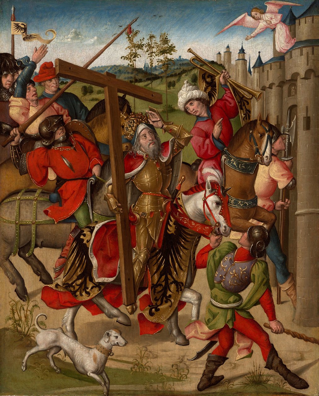 Imperador Heráclio negou entrada em Jerusalém de Netherlandish School