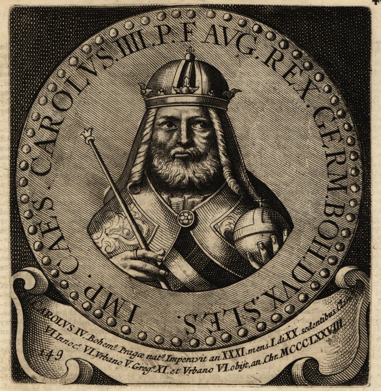 Santo Imperador Romano Carlos IV. de Netherlandish School