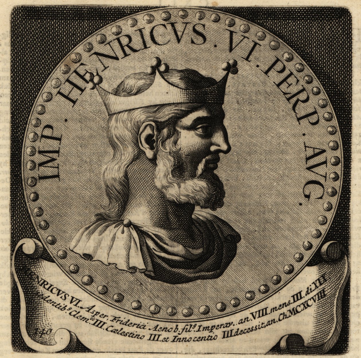 Santo Imperador Romano Henrique VI. de Netherlandish School