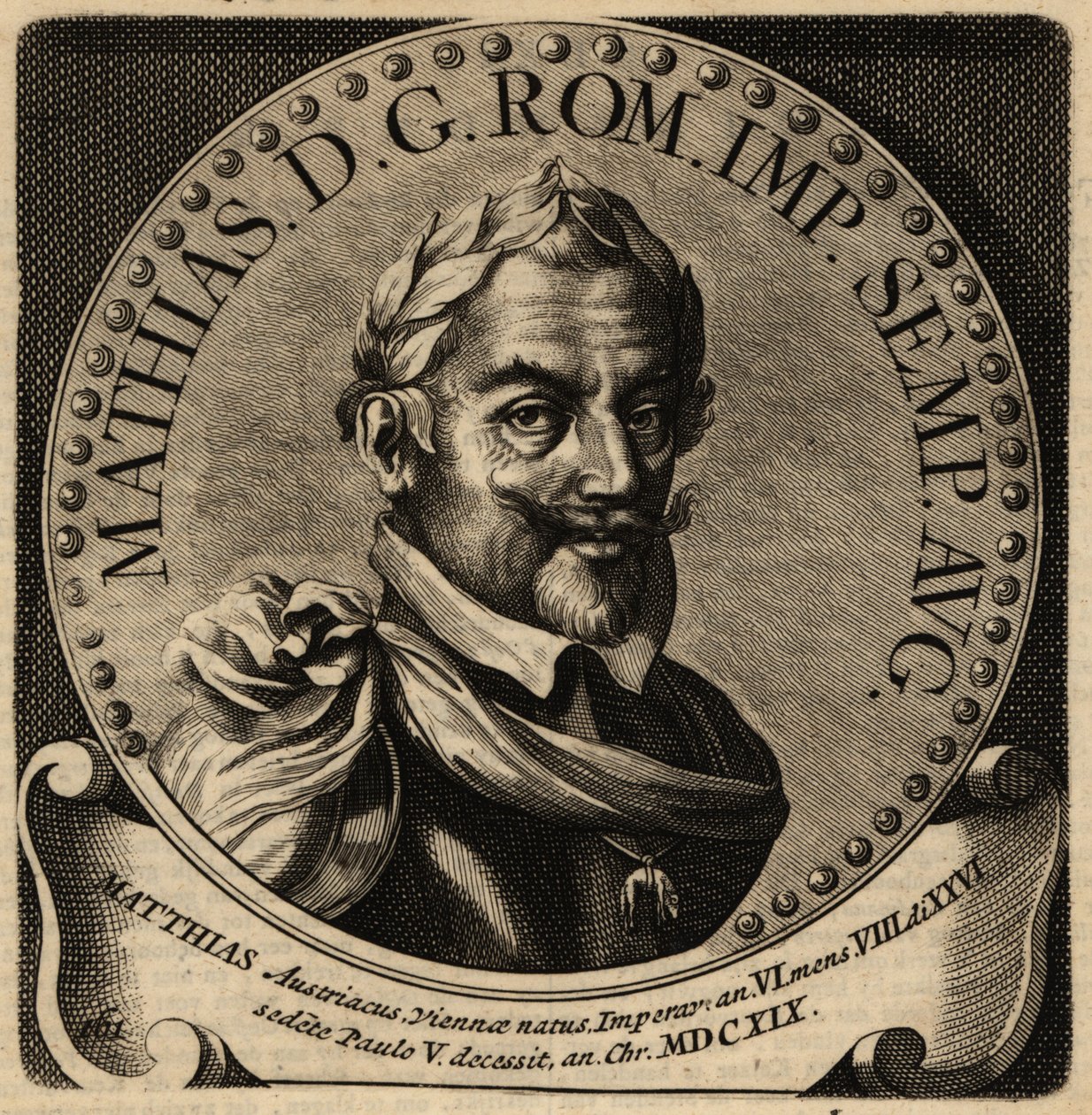 Santo Imperador Romano Matthias. de Netherlandish School