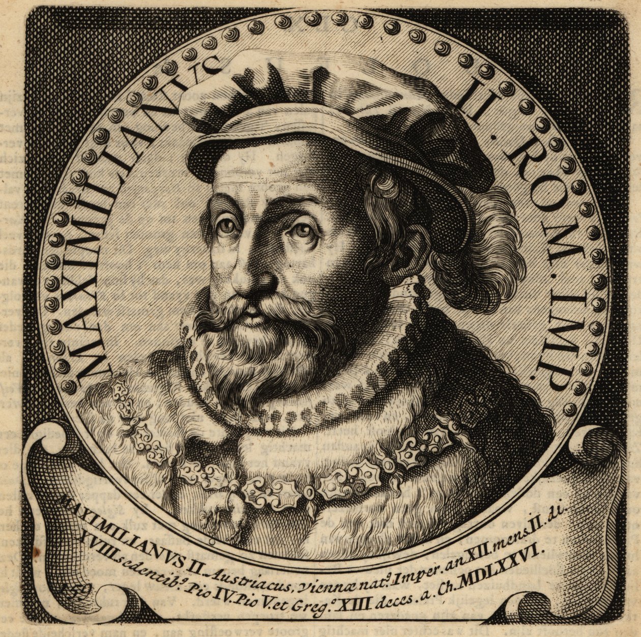 Santo Imperador Romano Maximiliano II. de Netherlandish School