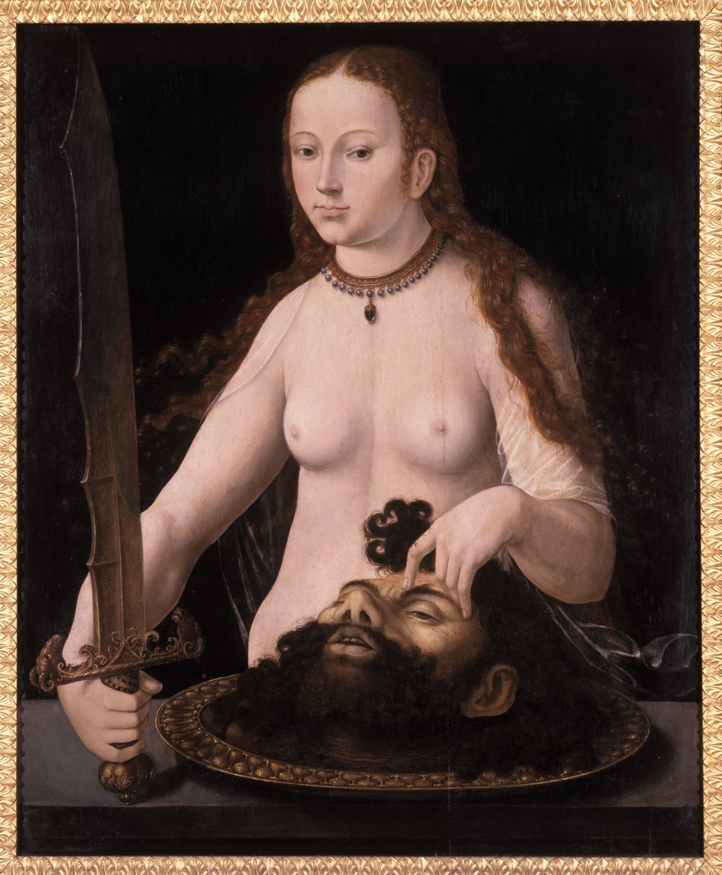 Judith com a cabeça de Holofernes, 1530 de Netherlandish School