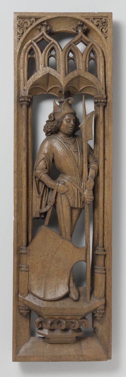 Painel de uma caixa de órgão, c. 1510-20 de Netherlandish School