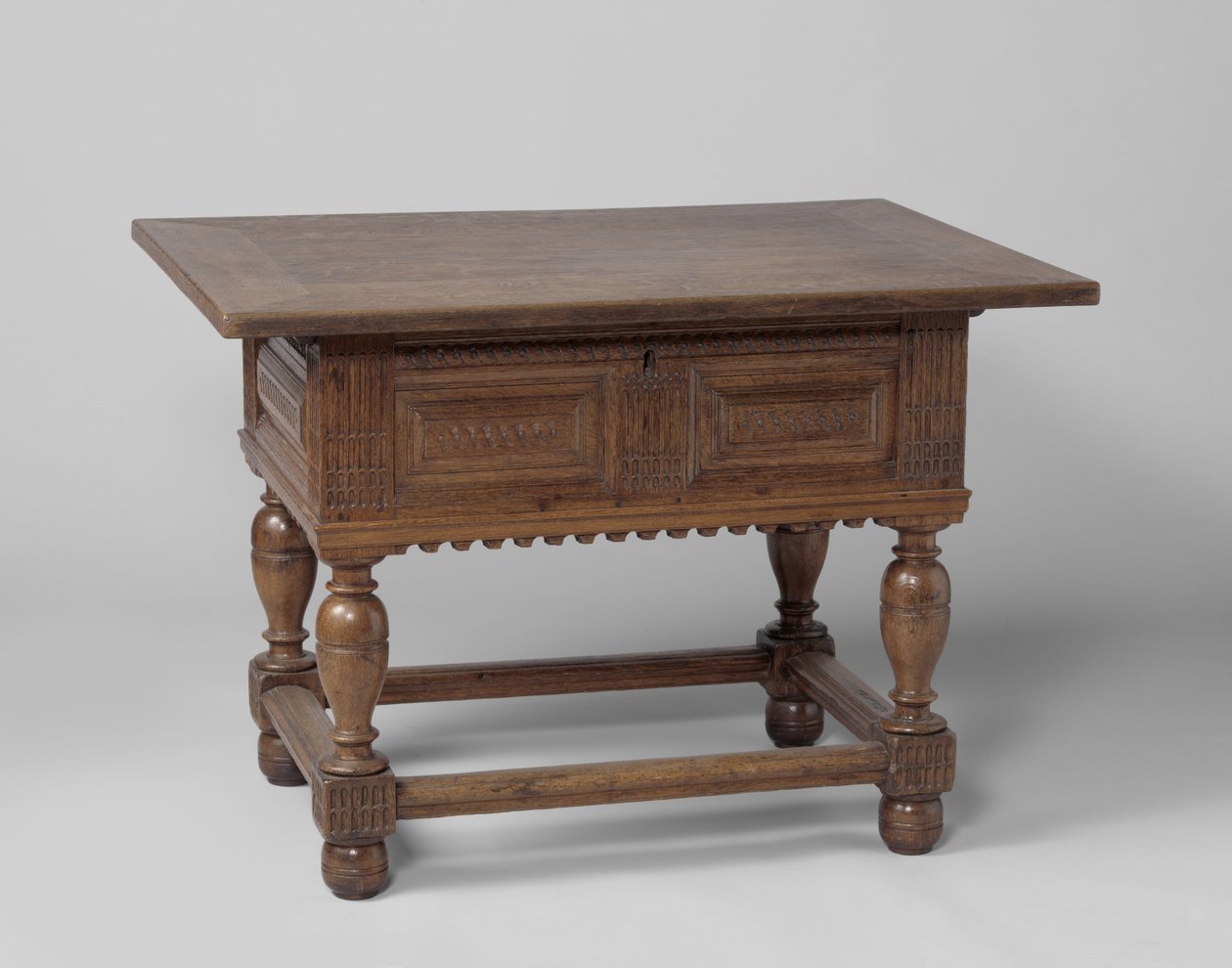 Tabela de pagamento, c.1600-50 (carvalho) de Netherlandish School