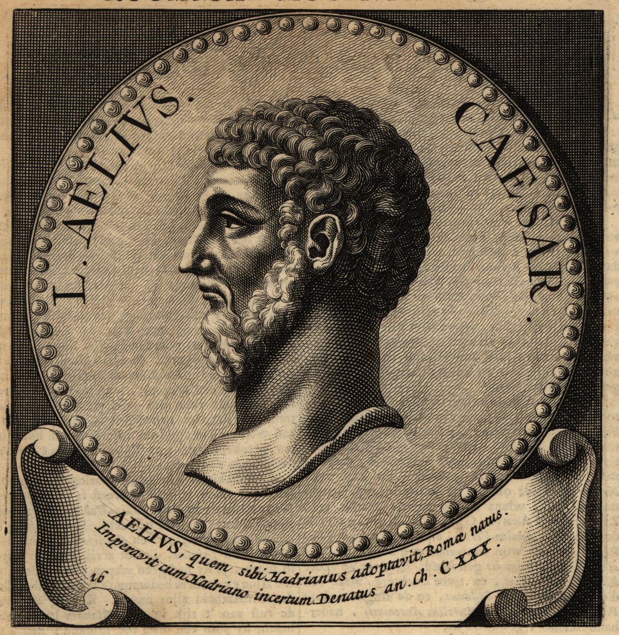 Retrato de Lucius Aelius César. de Netherlandish School