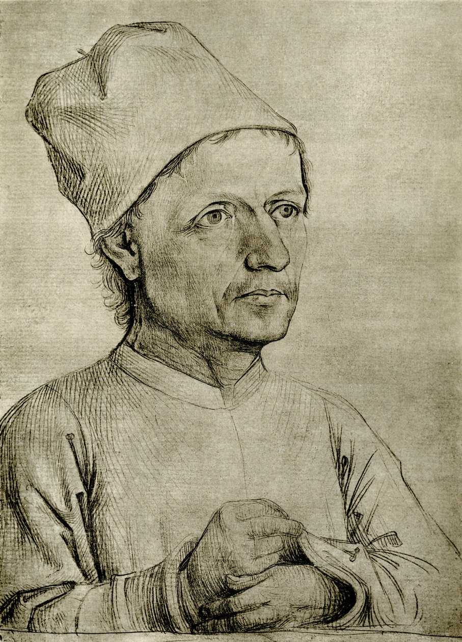 Retrato de um homem de Netherlandish School