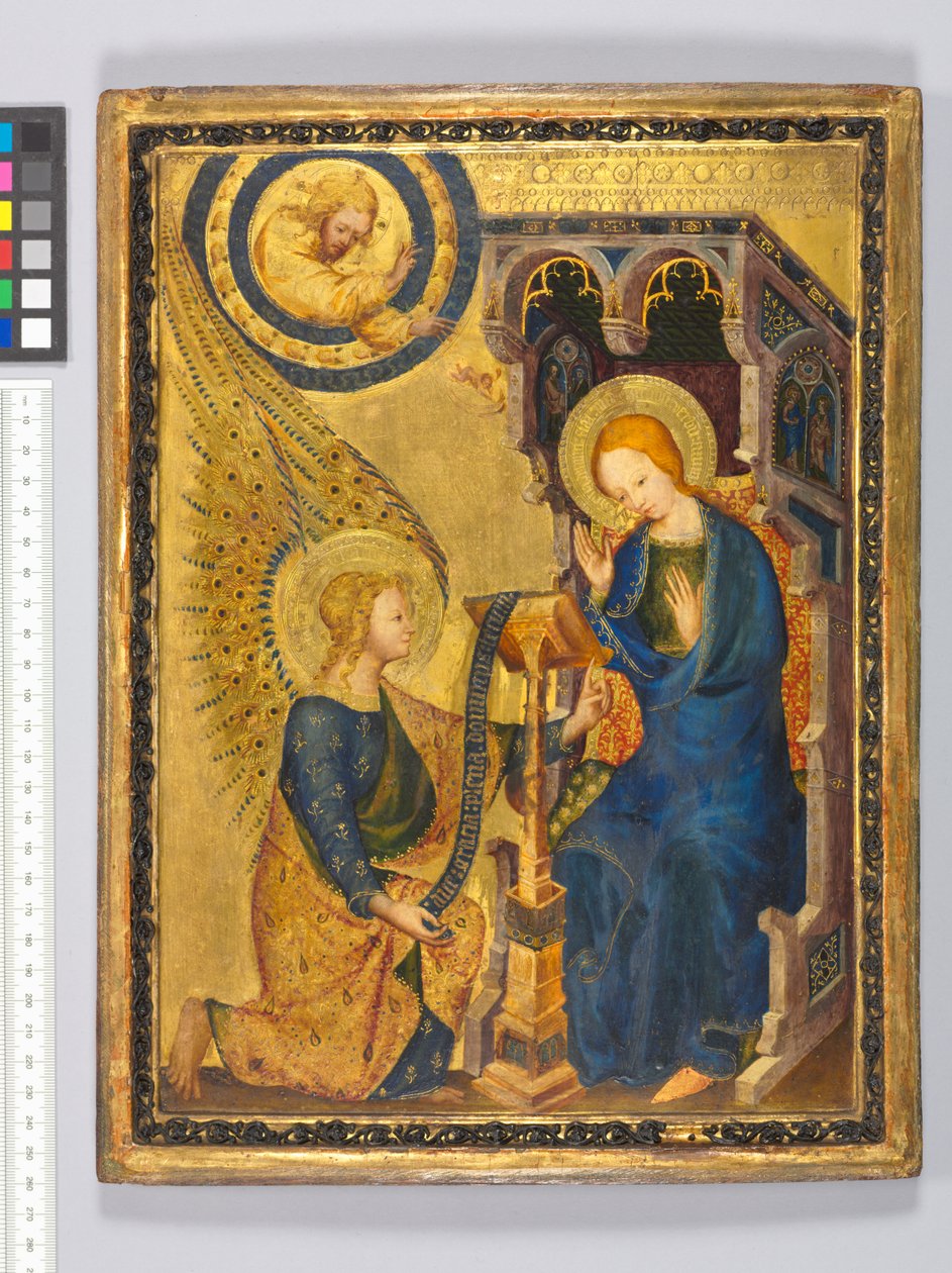 A Anunciação, c.1380 de Netherlandish School