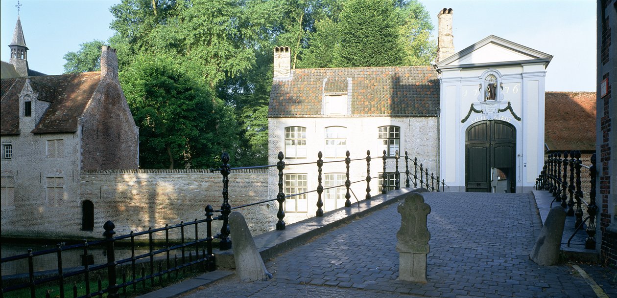O Begijnhof, fundado em c.1235 de Netherlandish School