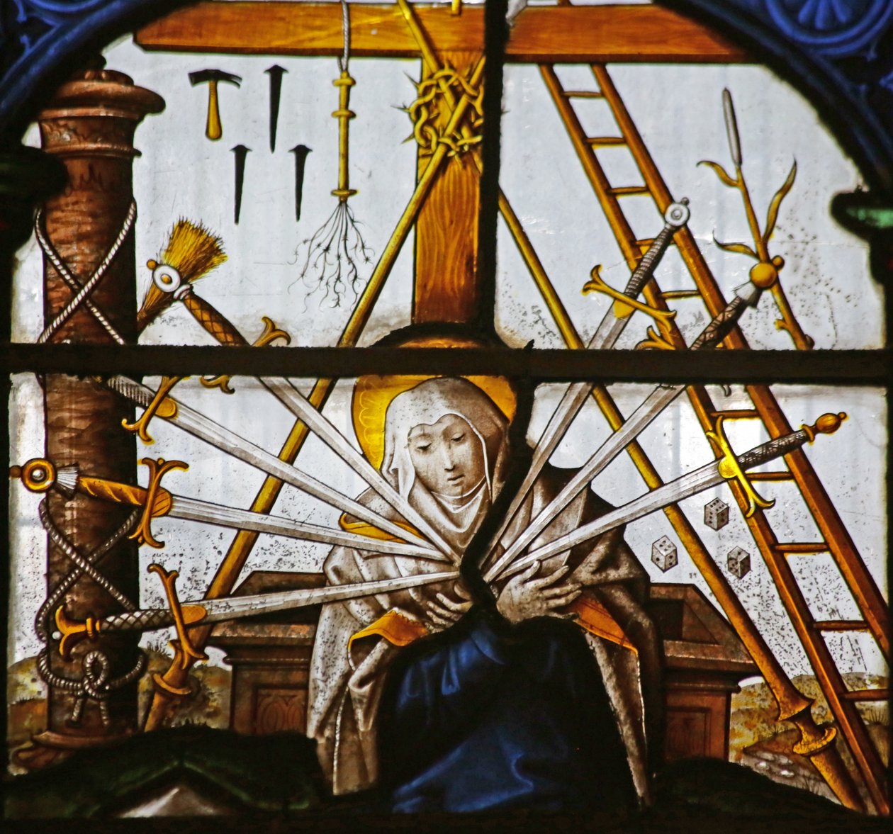 A Virgem das Dores de Netherlandish School