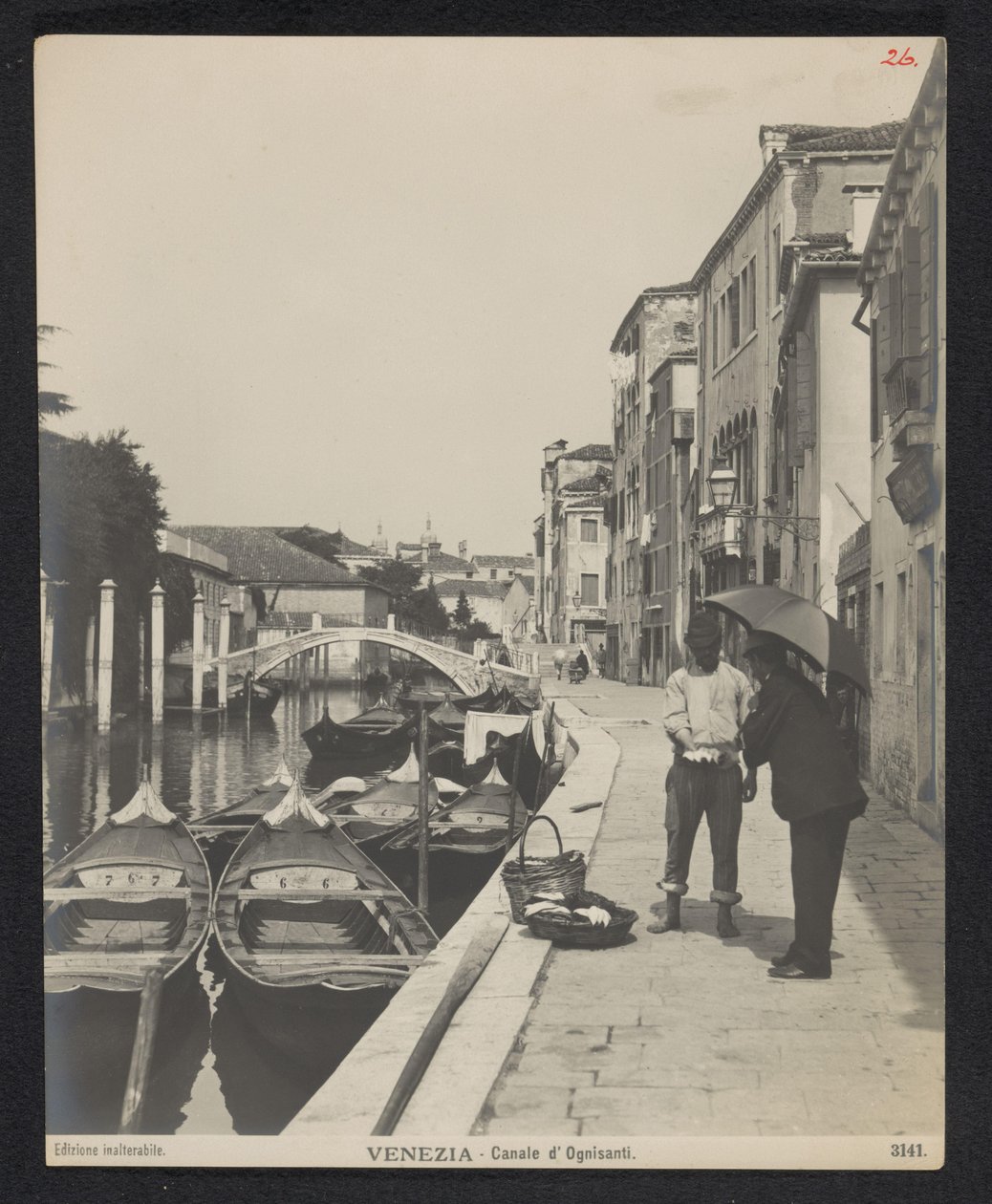 Gôndolas no Canale di Ognissanti em Veneza
Veneza - Canale d