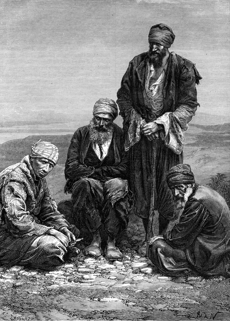 Judeus da Babilônia, século XIX de Neuville