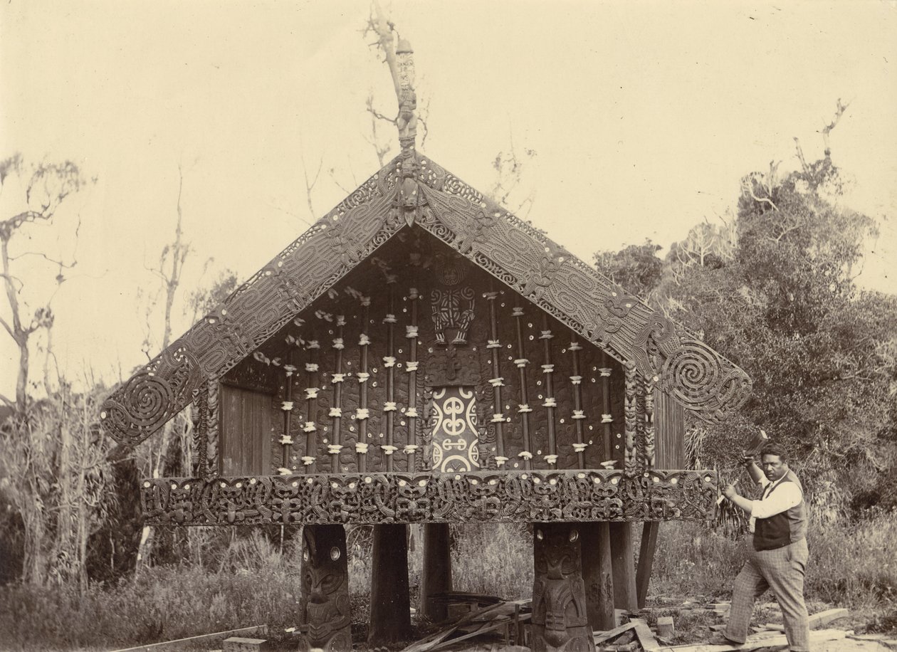 Frasco de Pão, c.1895 (impressão de gelatina de prata) de New Zealander Photographer