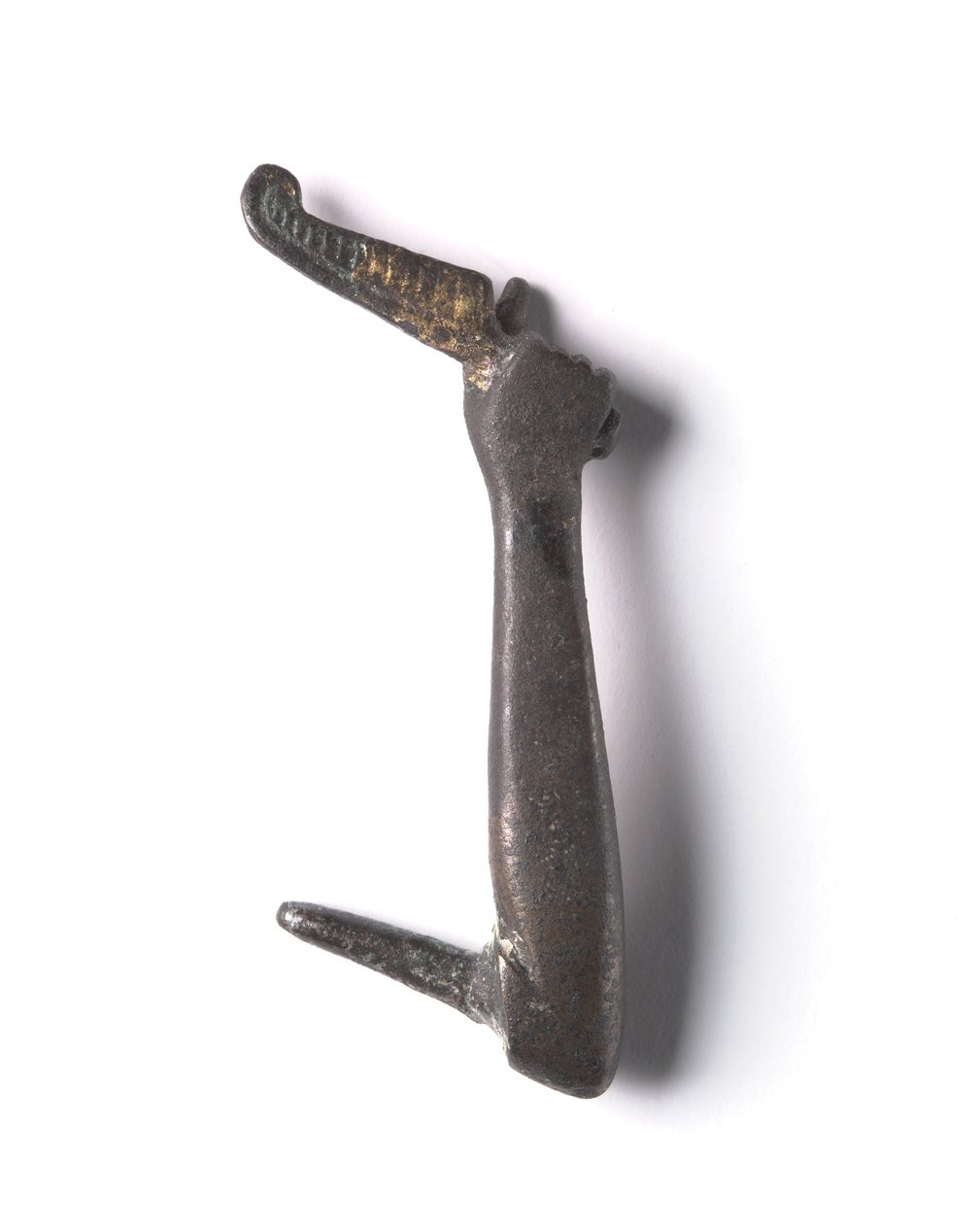 Montagem em Bronze de um "Pacote Shawabty": Braço com Pena, Dinastia de 18 a 19 de finais, c.1336-1256 aC de New Kingdom Egyptian