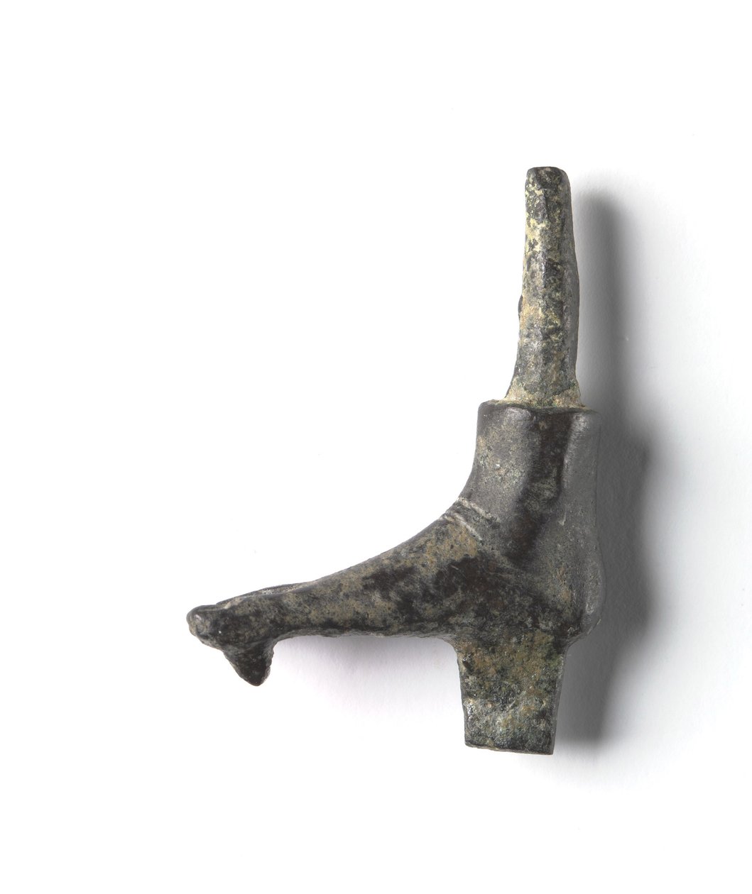 O Monte de Bronze de um "Shawabty Bundle": Pé, 18 a 19ª Dinastia, c.1336-1256 AC (bronze) de New Kingdom Egyptian