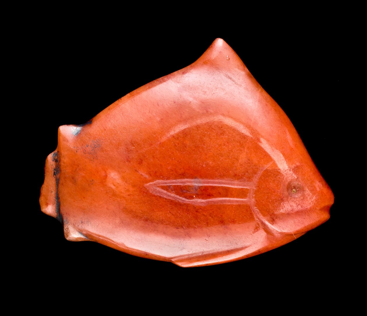 Amuleto de peixe de New Kingdom Egyptian