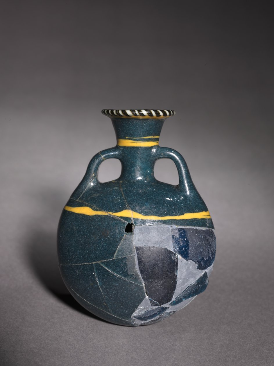 Balão Lentoide, ou Peregrino, Final da dinastia 18 a 19, c.1336-1186 aC de New Kingdom Egyptian
