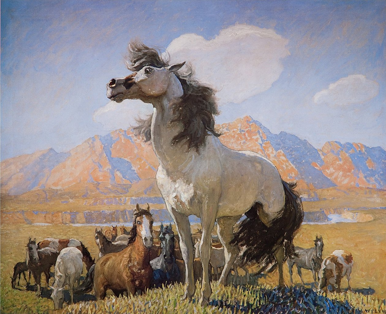 Smokey Facen de Newell Convers Wyeth