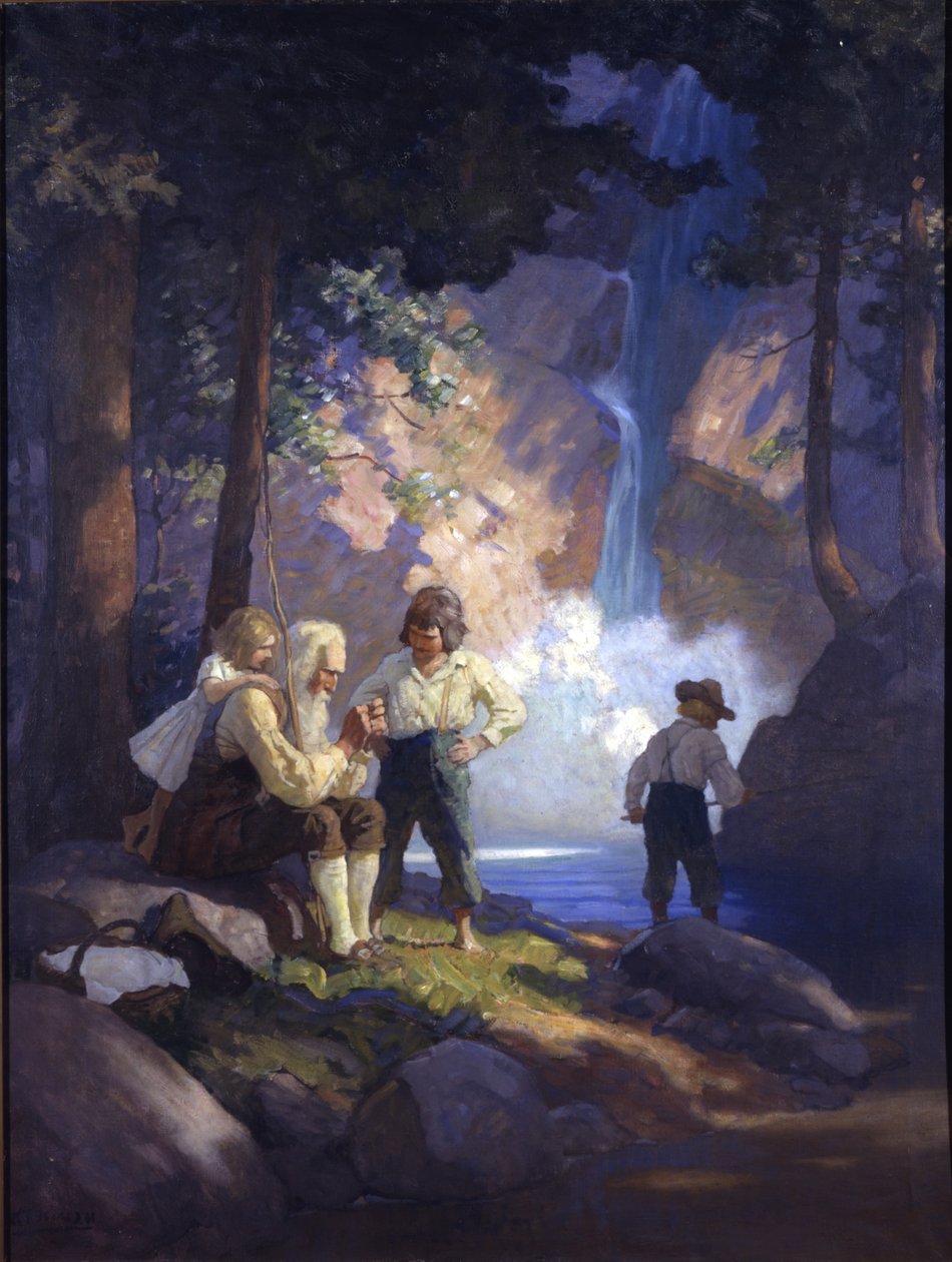 Rip Van Winkle, 1921 de Newell Convers Wyeth