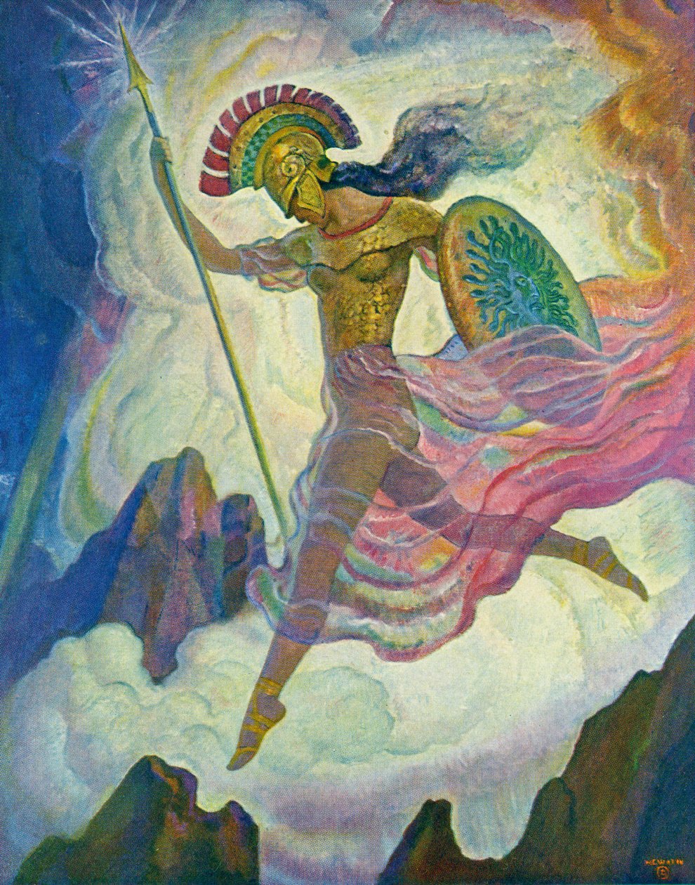 Athene de Newell Convers Wyeth